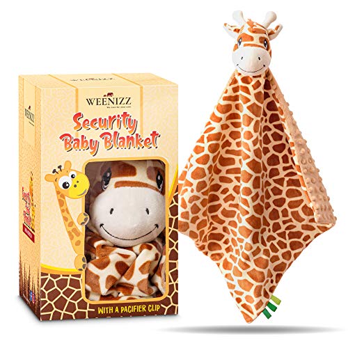 security blanket with pacifier clip