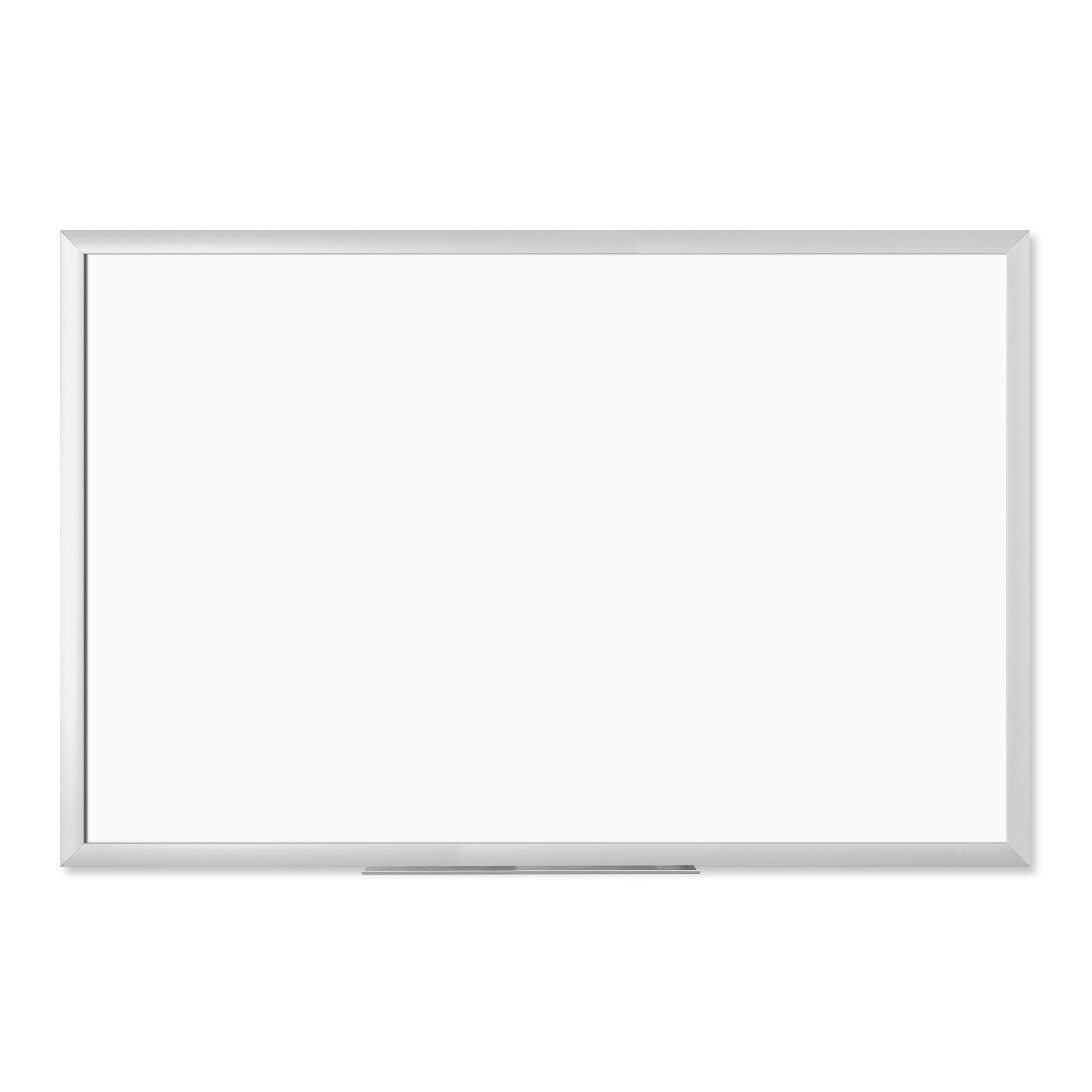 Photo 1 of U Brands Magnetic Dry Erase Board White Board, 36" x 24", Silver Aluminum Frame