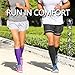 NEWZILL Medical Compression Socks for Women & Men Circulation 20-30 mmHg, Best for Running Athletic Hiking Travel Flight Nurses (Gray, L/XL)