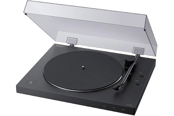 Sony PS-LX310BT Belt Drive Turntable: Fully Automatic Wireless Vinyl Record Player with Bluetooth and USB Output (Renewed)