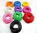 L'vow Mixed Gummy Silicone Wristbands Bracelets Bands Pack of 50