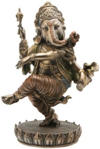 Dancing Ganesh Statue - Cold Cast Bronze by Ganesh Mall