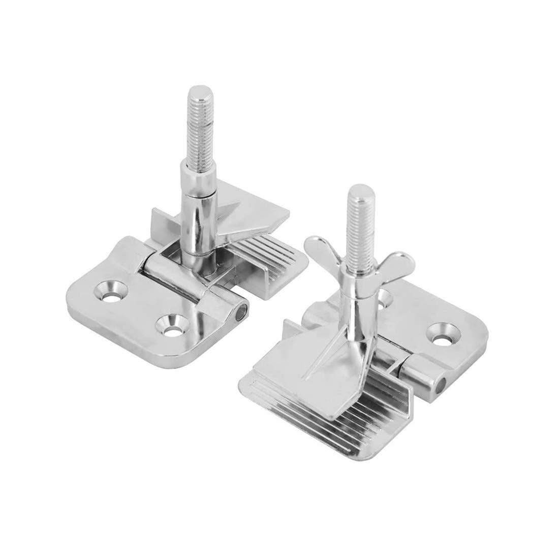 2Pcs Butterfly Hinge Clamp Firmly Fastening Silk Screen Printing Metal Frame DIY Hobby Tool Hardware Accessories