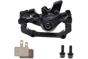 ebike Mechanical Disc Brake Caliper – Aluminum Alloy Front/Rear Caliper for 160mm, Compatible for ROTOR, Folding E-Bikes, Mou