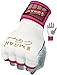 EMRAH Pro Training Ladies Boxing Inner Gloves Hand Wraps MMA Wraps Mitts (Small, White/Pink)