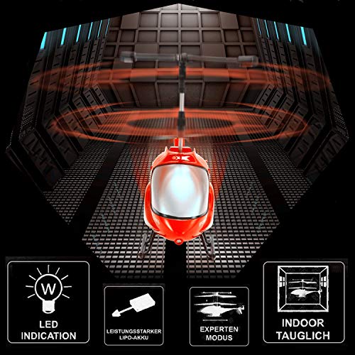 Remote Control Helicopter 3.5 Channel RC Helicopter Remote Helicopter with Gyro Gifts Toys for Boys Kids