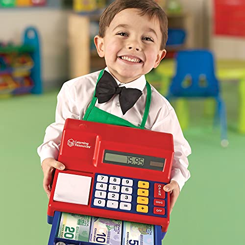 Learning Resources Pretend and Play Calculator Cash Register with