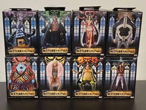 Amazon Co Jp ワンピース 王下七武海 Grandline Dx Dxf フィギュア コレクタブル ハンコック ドフラミンゴ クロコダイル ミホーク モリア ホビー 通販