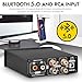 Douk Audio M1 Mini Bluetooth 5.0 Power Amplifier Stereo Receiver Audio Amp USB Music Player (Black)thumb 4