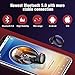 【120H Playtime】 True Bluetooth 5.0 Wireless Ear Buds with 3000mAH Charging Case, Automatic Pair/Deep Bass/Noise Cancellation/Waterproof Sport Wireless Bluetooth Headphones Headset