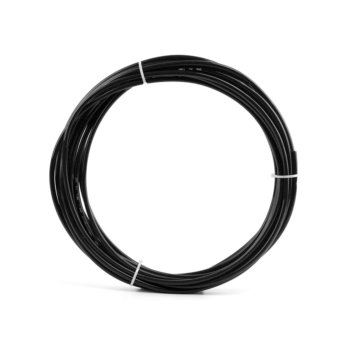 SNS Pneumatic Od 1/4" 10 Meters Black Color PU Pneumatic Air Tubing Pipe Hose for Air line or Fluid Transfer