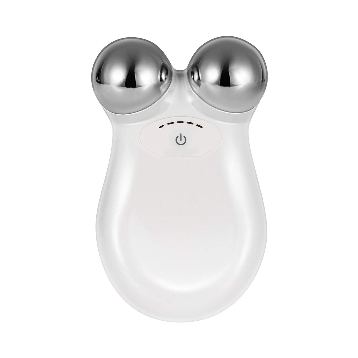 Frcolor Mini Face Massager Microcurrent Facial Toning Device for Reducing Wrinkles and Firming Skin (White): Beauty