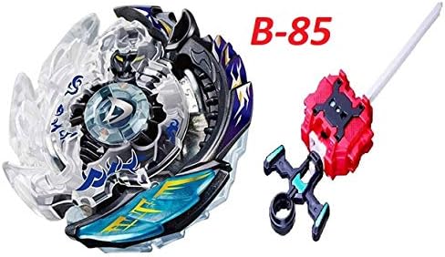 Urcara Bey Burst Gyro Battling Top Beyblade Burst B-85 Killer Deathscyther.2V.Hn Attack Booster with Launcher + Grip Set Top Battle Set Toys for Kids
