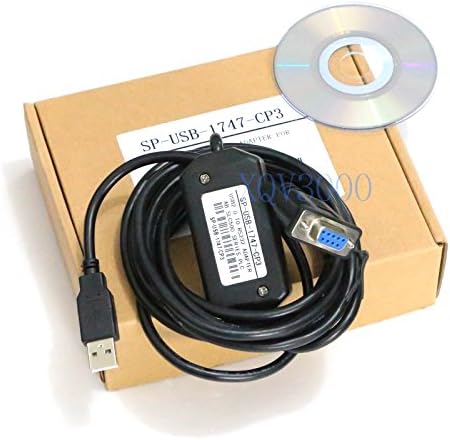 Programming Cable for USB-1747-CP3 Allen Bradley SLC 5/03-5/04-5/05 PLC
