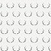 Carousel Designs Silver Gray Antlers Fabric by the Yard