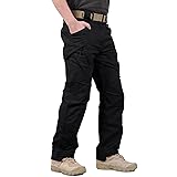 Hiwise Men's Ripstop Tactical Pants Water Resistant