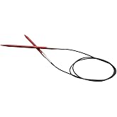 Knitter's Pride Dreamz Fixed Circular Knitting Needles - Size 7/4.5mm, 40 Inch Densified Birch Wood