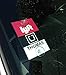 Uber Lyft Decal Sign Rideshare Car Display Cards - Custom Made with Your Name