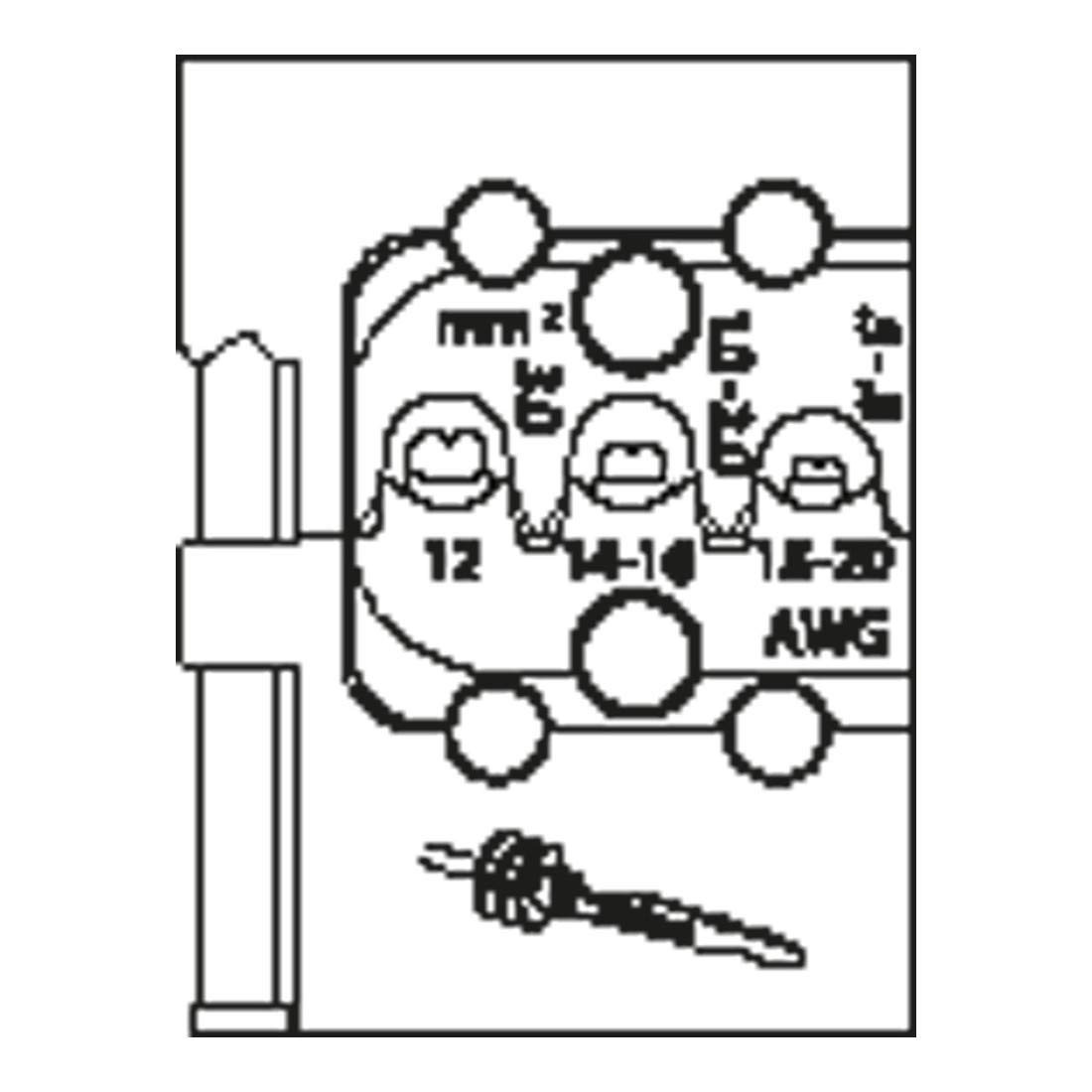 Gedore Modular Insert for lamellar Contacts – 8140 – 20