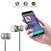 Headphones,UiiSii US80 In Ear Metal Earphones with Microphone Noise Cancelling Earbuds for Iphone Android Smartphone, Laptop ,Tablet, MP3 (Silver)