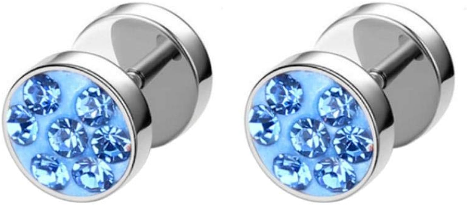 CyFe Fashion Dumbbell Earrings Temperament Women's Earrings Jewellery