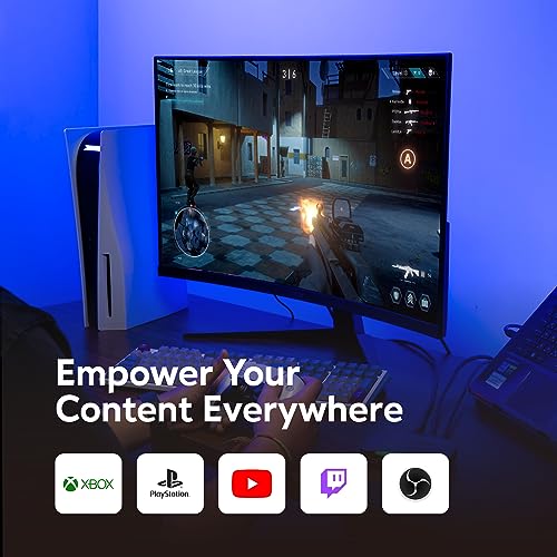 AVerMedia 4K60 Capture Card with HDMI 2.1, Low Latency, 4K144/4K120 Passthrough, Game Capture Device for PS5, PS5 Pro, Xbox, Switch, Streaming on Twitch, OBS on Mac & PC, GC553G2 Live Gamer Ultra 2.1