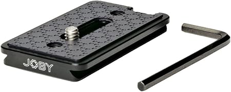 Joby UltraPlate - Plato para cámara, Negro