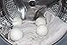 Wool Dryer Balls, Natural Organic Laundry Fabric Softener Save Drying Time Reduce Wrinkle,Reusable Hypoallergenic Baby Safe and Unscented,Better Alternative to Plastic Ball Liquid Softener-6 Pack