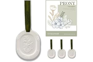 G MIDUI'S Essential Oil Diffuser, 3pcs Plaster Passive Essential Oil Diffuser for Armoire, Cars, Bathroom Etc. Non-Electric, BatteryFree, Improves Sleep, and Relieves Stress, Sage Green