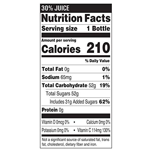 TROPICANA JUICE DRINK, GRAPE, 182.4 FL OZ (PACK OF 12)