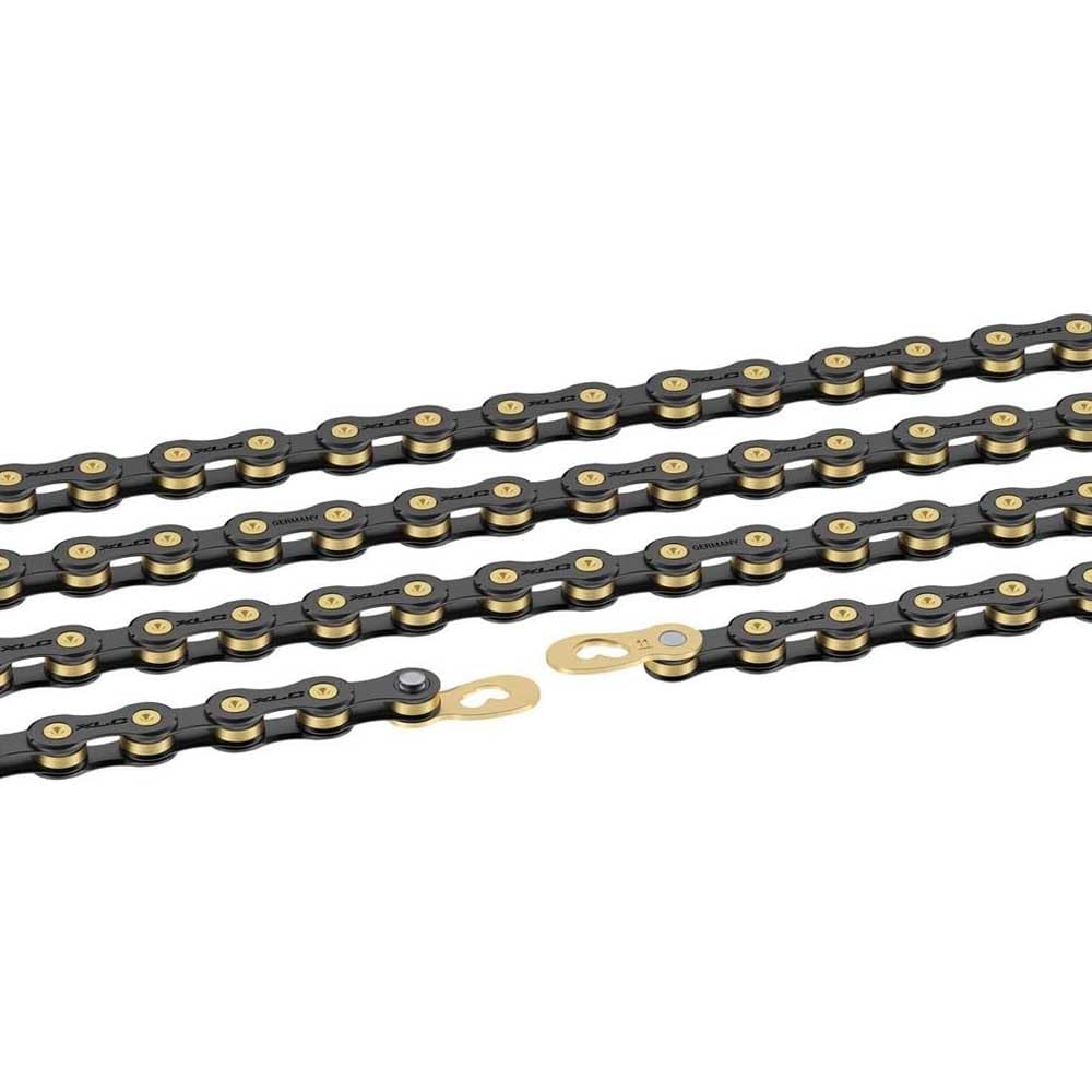XLC CC-C08 Bicycle Chain Black/Gold 1/2 x 11/128