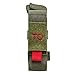 Tactical Tourniquet & Trauma Medical Shear Pouch MOLLE PALS Duty Belt Loop EMT EMS (Green)