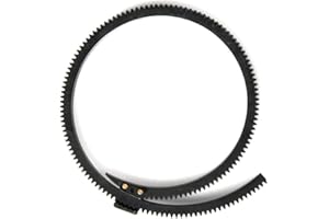 Fotga Universal Rubber Flexible Gear Belt Ring 0.8 Pitch for DP500IIS DP500III JTZ DP30 Follow Focus,Adjustable from 46mm to 
