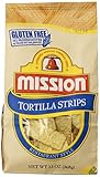 Mission Tortilla Chips, Strips, 13 oz