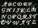 Pick 15 Letters Cursive Alphabet Letters Appx 2 Inches Clear Rhinestone Iron on Hotfix Transfer Decal Handmade USA