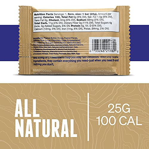 Caffeine Energy Bars Go Condition Focus Bars 12 Pack Coffee