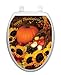 Bountiful Harvest Toilet Tattoo TT-1112-O Elongated Winter Holiday