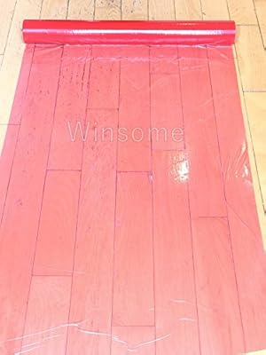 Worktop Hard Surface Laminated Floor Protector Self Adhesive Temporary Translucent Protecting Dust Sheet Cover Film 60cm X 25m Roll