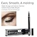 Precise Liquid Eyeliner,Waterproof High Seal Eyeliner Pen, Black, (Black1)