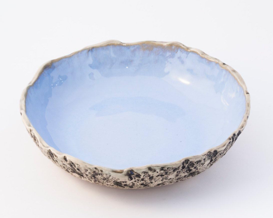 Blue handmade stoneware ceramic pasta bowl, large salad bowl, Soup bowl, Large serving bowl, Christmas and Wedding Gift