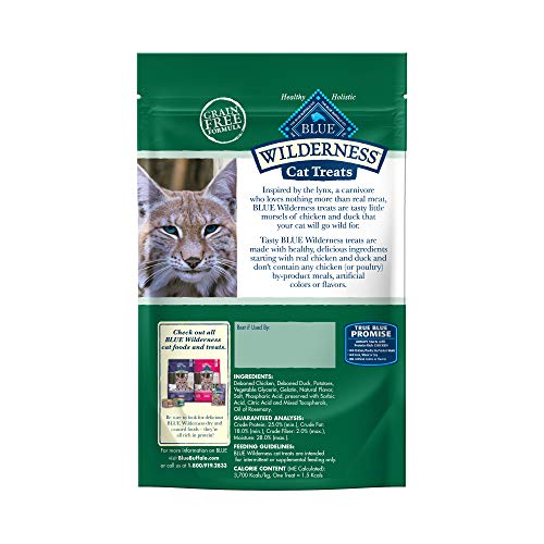 Blue Buffalo Wilderness Soft Cat Treats, Made with Natural
