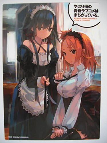 Amazon やはり俺の青春ラブコメはまちがっている B5 下敷き 下じき とらくじ ガガガ文庫 E賞 未使用品 アニメ 萌えグッズ 通販