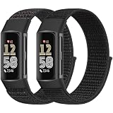 Magnetic Mesh Loop Band For Fitbit Charge 5/6 - No Buckle Stainless Steel Replacement Strap, Adjustable Clasp For Men & Women (Gold) - View #6