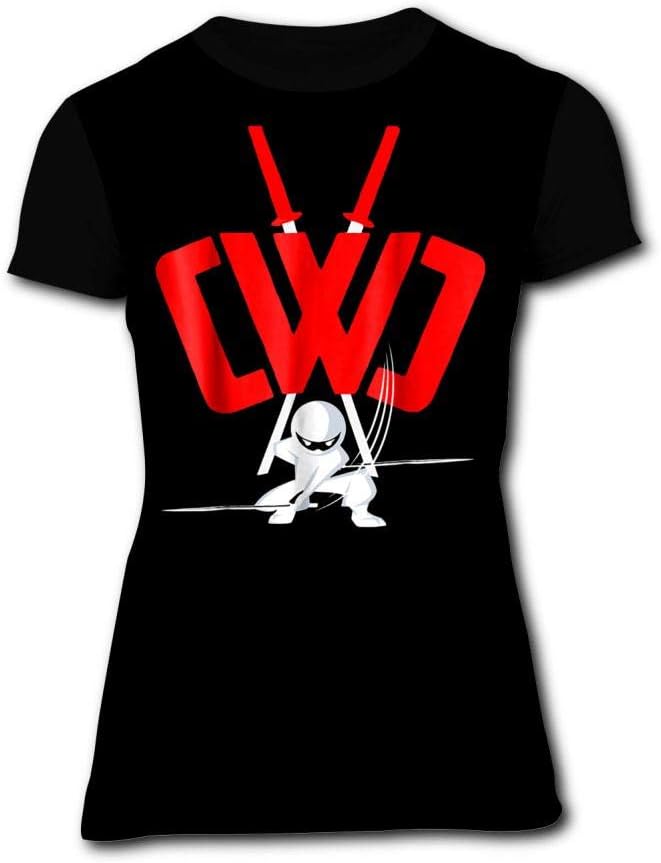 FAAVC Chad Wild Clay Short Sleeve Crewneck T Shirt Casual T-Shirt for Women Girls