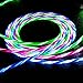 FULLOPTO Light up Charge Cable for Samsung Type C, 1m USB C Light up Fast Charge Cable with Running Flowing Light for Samsung Galaxy S10+ S10 S9 S8 Note 9 8 Nintendo Switch Sony LG(Blue)
