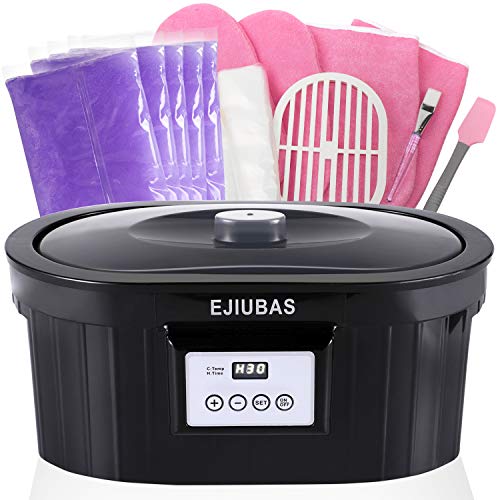 Paraffin Wax Machine for Hand and Feet – Ejiubas Paraffin Wax Bath 5000ml Paraffin Wax Warmer Moisturizing Kit Auto-time and Keep Warm Paraffin Hand Wax Machine for Arthritis
