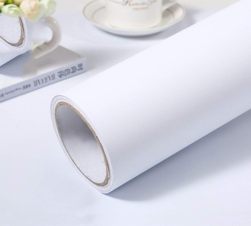 Amazon Takarafune 壁紙 無地 白 はがせる壁紙シール 45cm 10m リメイク リフォーム カッティング Diy インテリア シール 簡単模様替え 壁紙