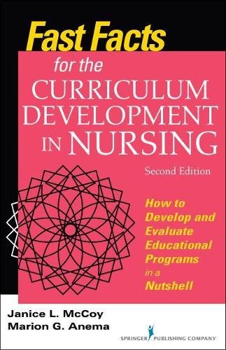 Download Fast Facts for Curriculum Development in Nursing: How to Develop & Evaluate Educational Programs in a Nutshell Download Fast Facts for Curriculum Development in Nursing: How to Develop & Evaluate Educational Programs in a Nutshell