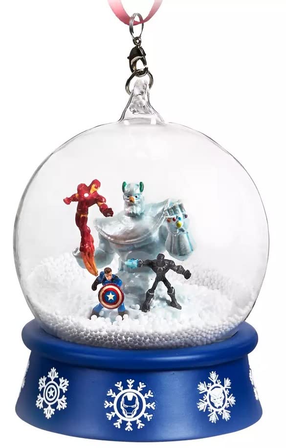 Official Mini Snow Globe Sketchbook Hanging Ornament - Snow Battle