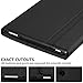 CHESONA iPad Pro 12.9 Case with Keyboard 2018 Magnetically Detachable Wireless Keyboard New Black